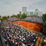 Terenul Central la meciul dintre Nuno Borges și Stan Wawrinka FOTO Raed Krishan