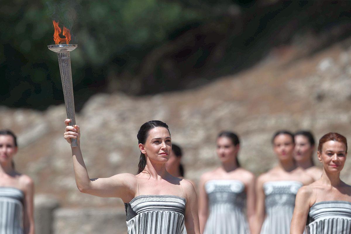 Astăzi are loc ceremonia de aprindere a flacării olimpice la Archaia Olympia » Se deschide oficial perioada Jocurilor Olimpice