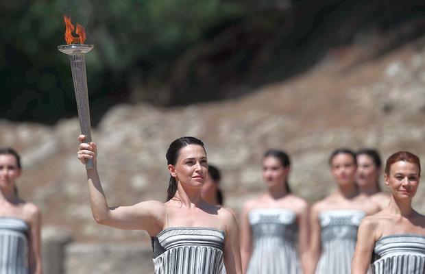 Astăzi are loc ceremonia de aprindere a flacării olimpice la Archaia Olympia » Se deschide oficial perioada Jocurilor Olimpice