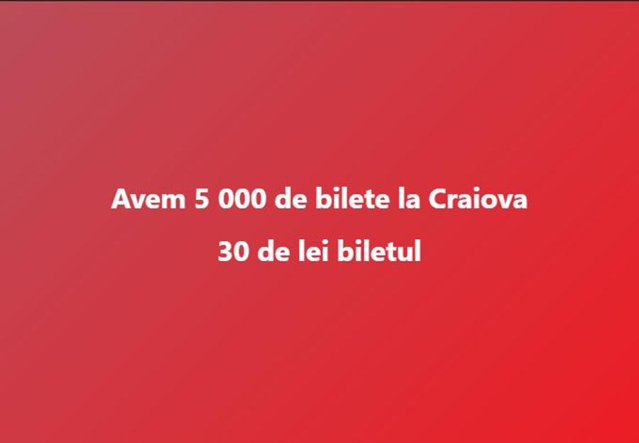 Anunțul Peluzei Cătălin Hîldan, foto: Facebook Fără suporteri acasă din cauza suspendării, Dinamo a primit un număr-record de bilete pentru deplasarea de la Craiova! Câți fani sunt așteptați în Bănie