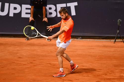 Corentin Moutet, calificat în turul 2 la Țiriac Open 2024 Foto: Raed Krishan