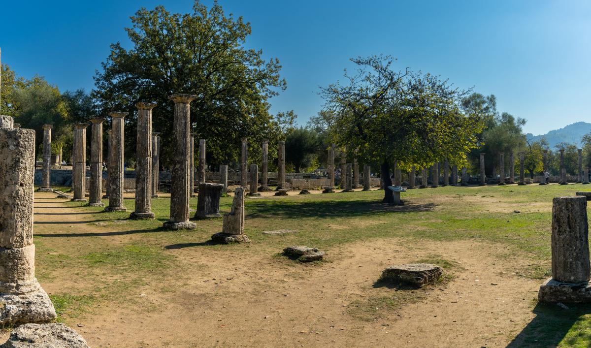 Ceremonia de aprindere a Flacării Olimpice la Archaia Olympia