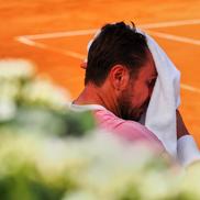 Stan Wawrinka încercând să se adune FOTO Raed Krishan