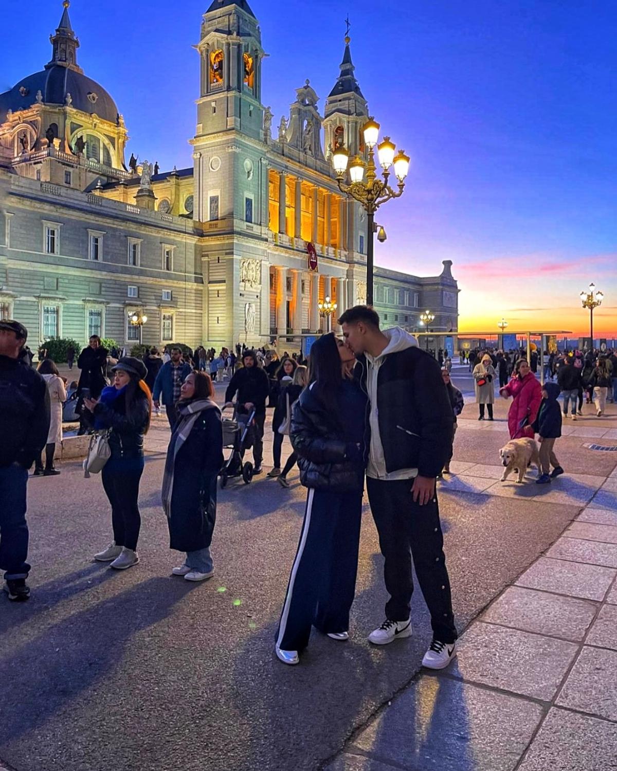 Ricardo Grigore și soția lui Alexandra