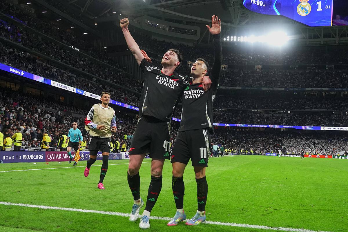 Uitați de „remontada”! Arsenal s-a impus și pe Bernabeu și merge în semifinalele Ligii Campionilor