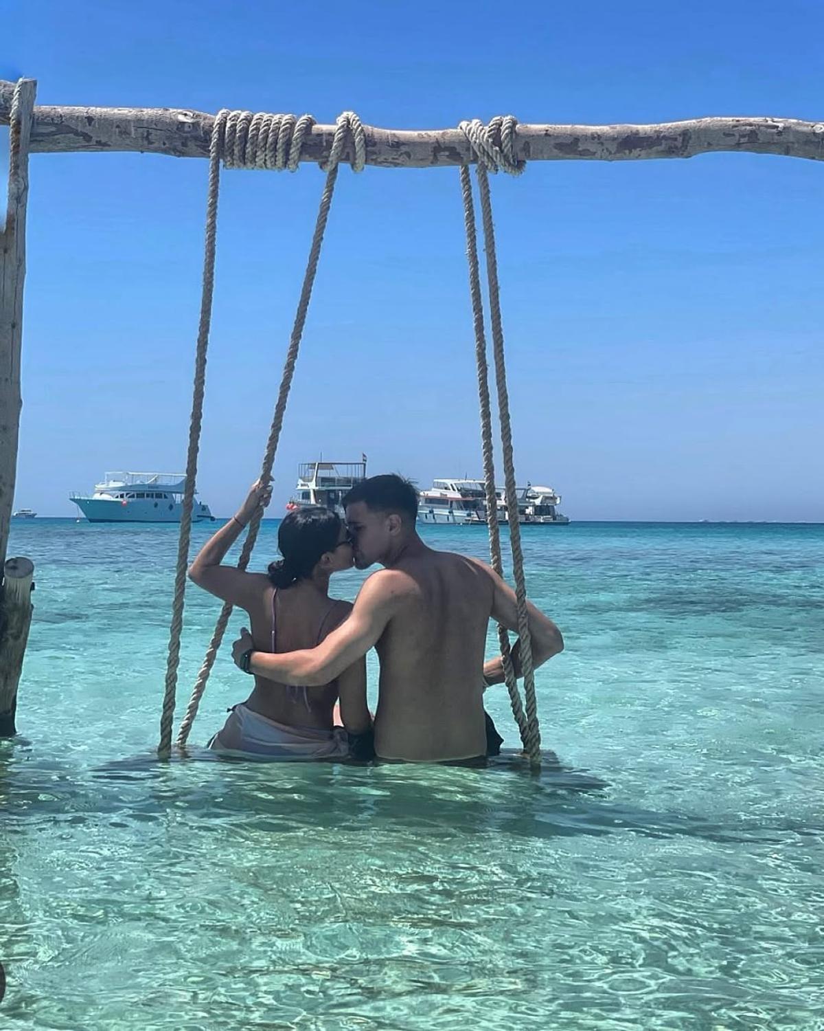 Ricardo Grigore și soția lui Alexandra