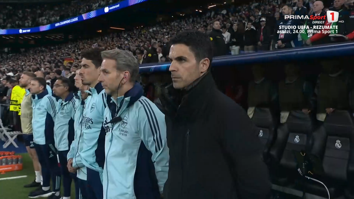Moment de reculegere înainte de Real Madrid - Arsenal