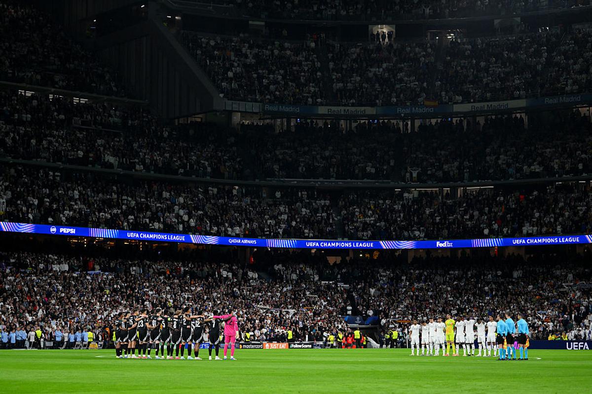 Moment de reculegere emoționant înainte de Real Madrid - Arsenal