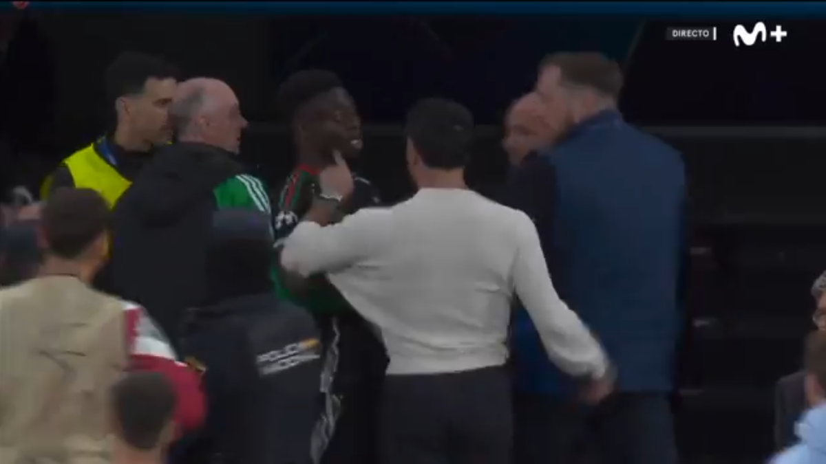 Dani Carvajal și Bukayo Saka au fost aproape de bătaie la pauza meciului Real Madrid - Arsenal