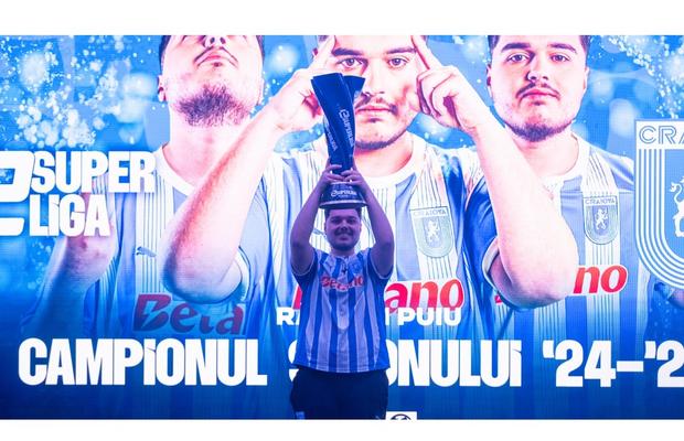 Universitatea Craiova este campioană în eSuperliga României