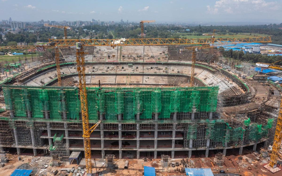 Localnicii s-au crucit când l-au văzut! Ce stadion construiesc chinezii în Africa: cu 100 de milioane de euro mai scump decât Arena Națională