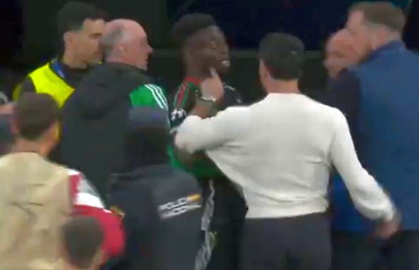 Real Madrid - Arsenal, cu nervii întinși! Aproape de încăierare pe tunelul către vestiare