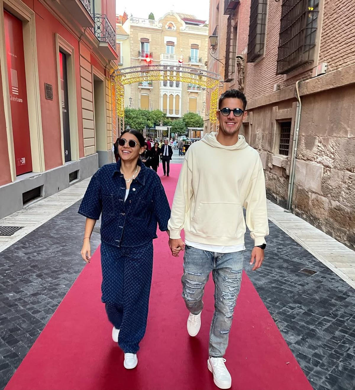 Ricardo Grigore și soția lui Alexandra