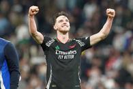 Declan Rice, declarații războinice după Real Madrid - Arsenal: „Toată lumea vorbea despre asta...”