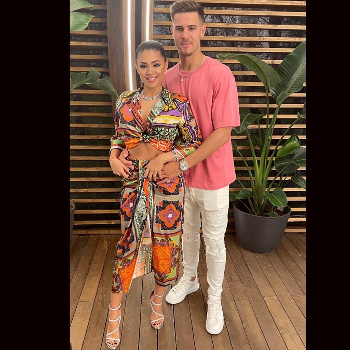 Ricardo Grigore și soția lui Alexandra