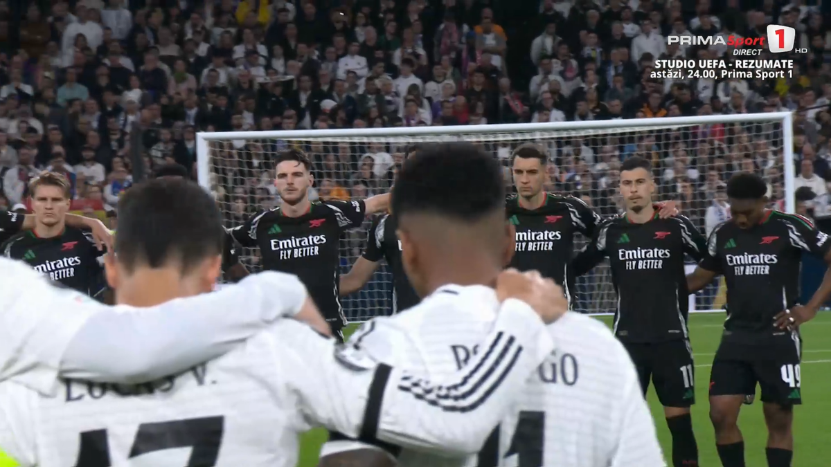 Moment de reculegere înainte de Real Madrid - Arsenal