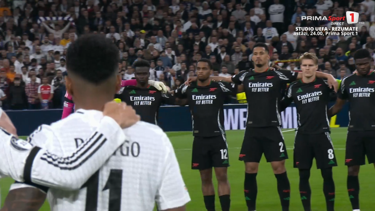Moment de reculegere înainte de Real Madrid - Arsenal