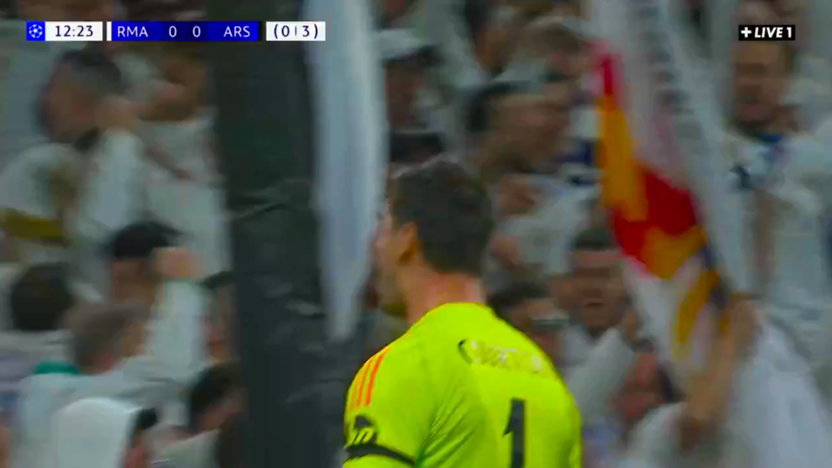 Moment important în Real Madrid - Arsenal » Și-a bătut joc de un penalty cu o „scăriță” stranie