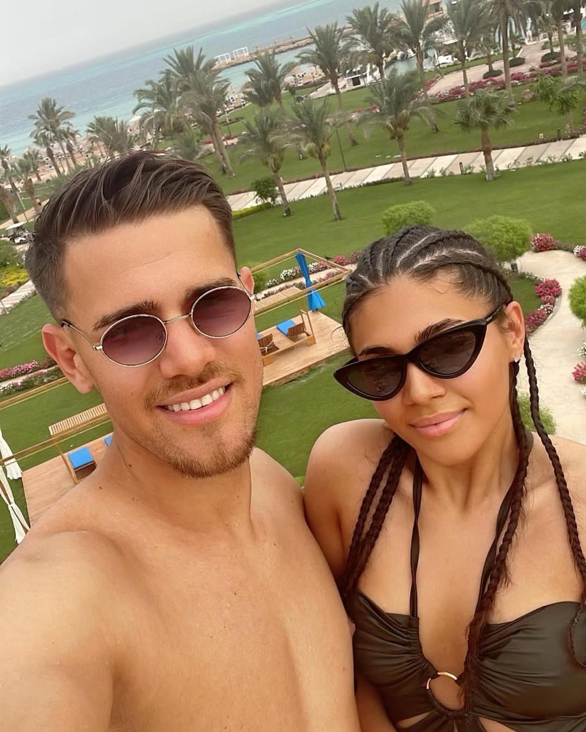 Ricardo Grigore și soția lui Alexandra