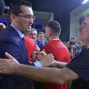 Răzvan Burleanu și Gheorghe Hagi vor colabora în premieră / FOTO: Cristi Preda (GSP)