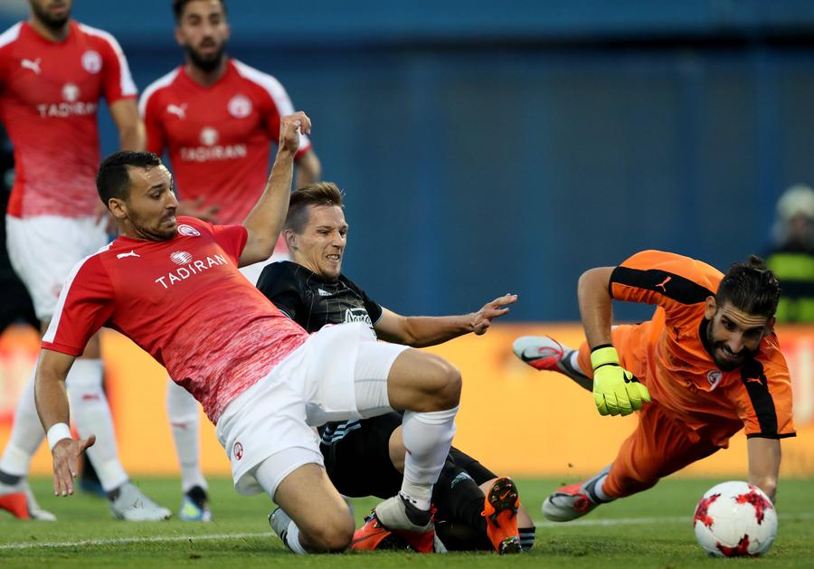 Giannis Anestis a trăit o experiență intensă timp de șase luni la Hapoel Beer Sheva, și pe teren, și în afara gazonului. Foto: imago Giannis Anestis, portarul-revelație din Superligă: „România e a doua mea țară!” + Verdict despre Răzvan Lucescu