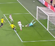 Andrei Rațiu, ocazie monumentală în AEK Atena - Rayo Vallecano // captură DigiSport