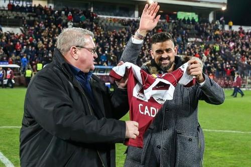 Iuliu Mureșan (stânga) și Ricardo Cadu (dreapta)