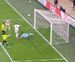 Andrei Rațiu, ocazie monumentală în AEK Atena - Rayo Vallecano // captură DigiSport