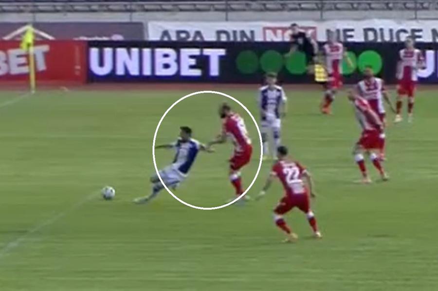 FC Argeș - Dinamo: penalty refuzat gazdelor în prima repriză