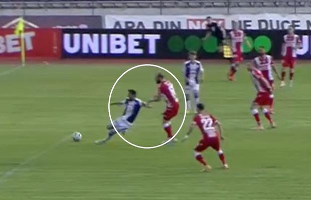 FC Argeș - Dinamo: penalty refuzat gazdelor în prima repriză