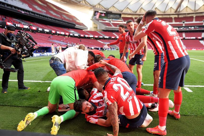 Atletico e favorită la titlu înainte de ultima etapă FOTO: Guliver/Getty Images
