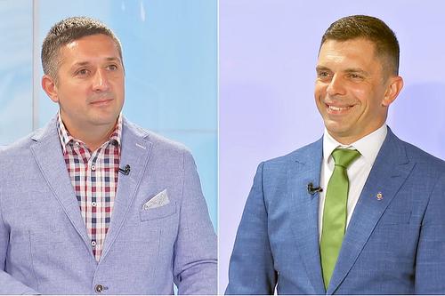 Eduard Novak, la emisiunea de la B1 // foto: captură Facebook @ Dan Bucura