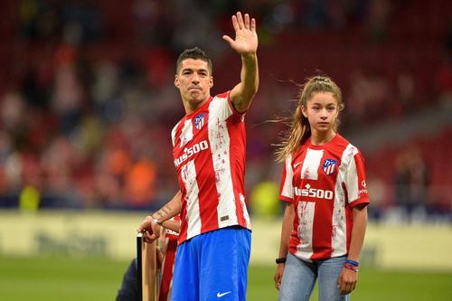 Luis Suarez și-a luat adio de la fanii lui Atletico/ foto: Imago Images
