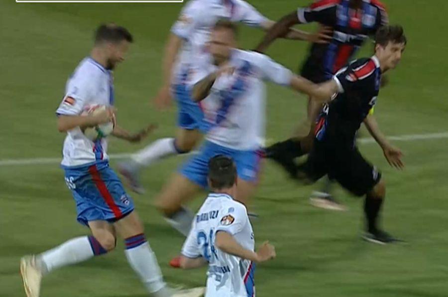 FOTO: Captură TV @Digi Sport 1 Acuzații frontale după Buzău - Oțelul: „Bătaie de joc! Nu vreau să cred în lucruri necinstite, dar e strigător la cer”