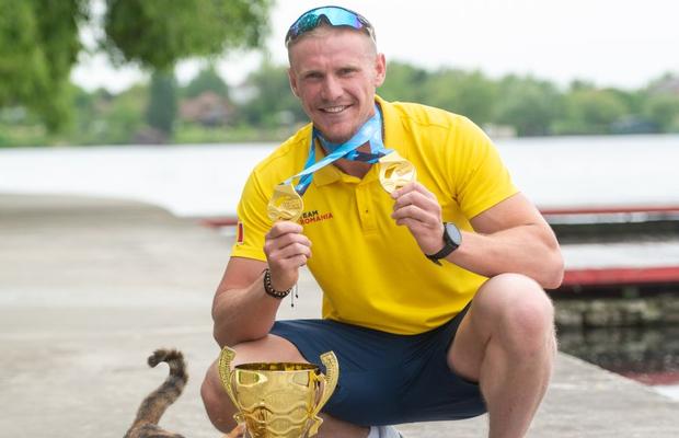 Canoistul Cătălin Chirilă, campion mondial și european în 2022: „Privesc înainte și nu mă mai gândesc la anul trecut”