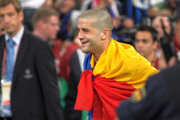 Cristi Chivu și momentul suprem din 2010 / Sursă foto: Arhivă Libertatea