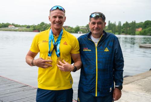 Catalin Chirilă și Florin Popescu în baza ”Nicolae Navasart” FOTO Raed Krishan