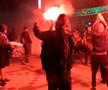 „Cine sare? Hunedoara!” » Imagini de senzație în centrul orașului: mii de fani au sărbătorit alături de jucători la 3 dimineața succesul din Cupa României