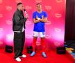 Kylian Mbappe și statuia lui de ceară / Foto: GettyImages