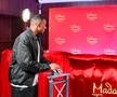 Kylian Mbappe și statuia lui de ceară / Foto: GettyImages