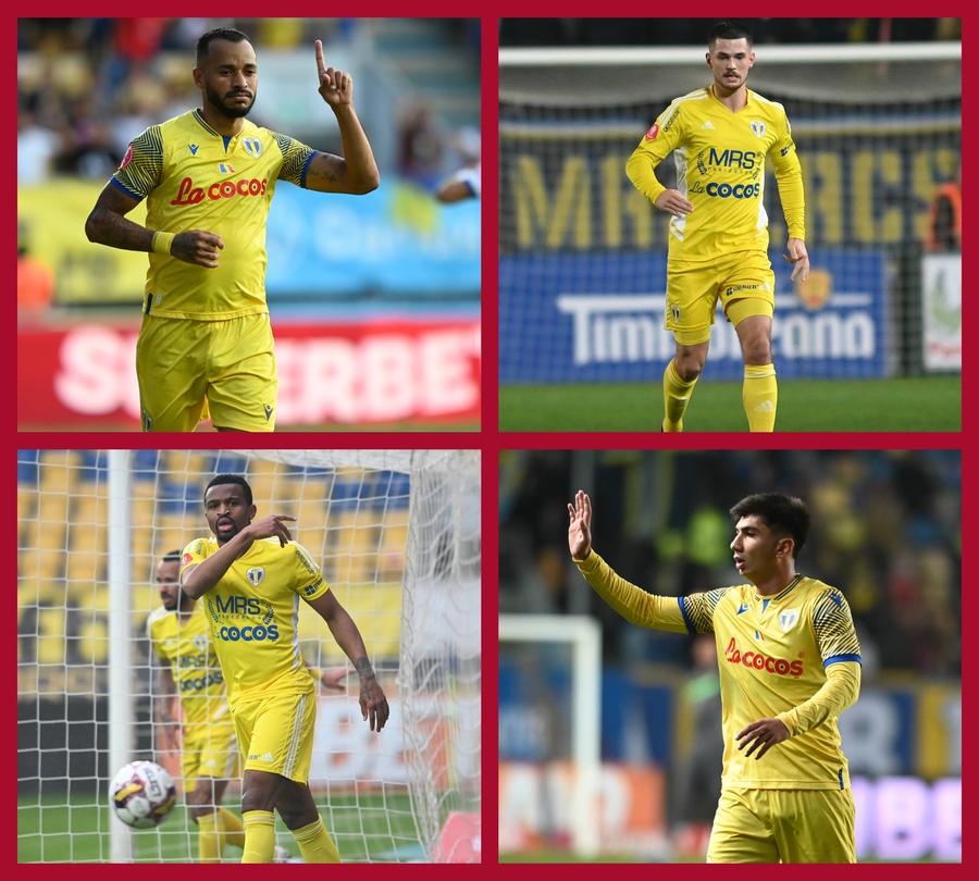 De la stânga la dreapta, de sus în jos - Jair, Meijers, Irobiso, Musi 4 plecări dintr-un foc la un club important din SuperLiga: „Au anunțat clubul”