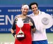 Younes El Aynaoui alături de Carlos Moya la un turneu al veteranilor de la Changdu 2011 Foto: Imago