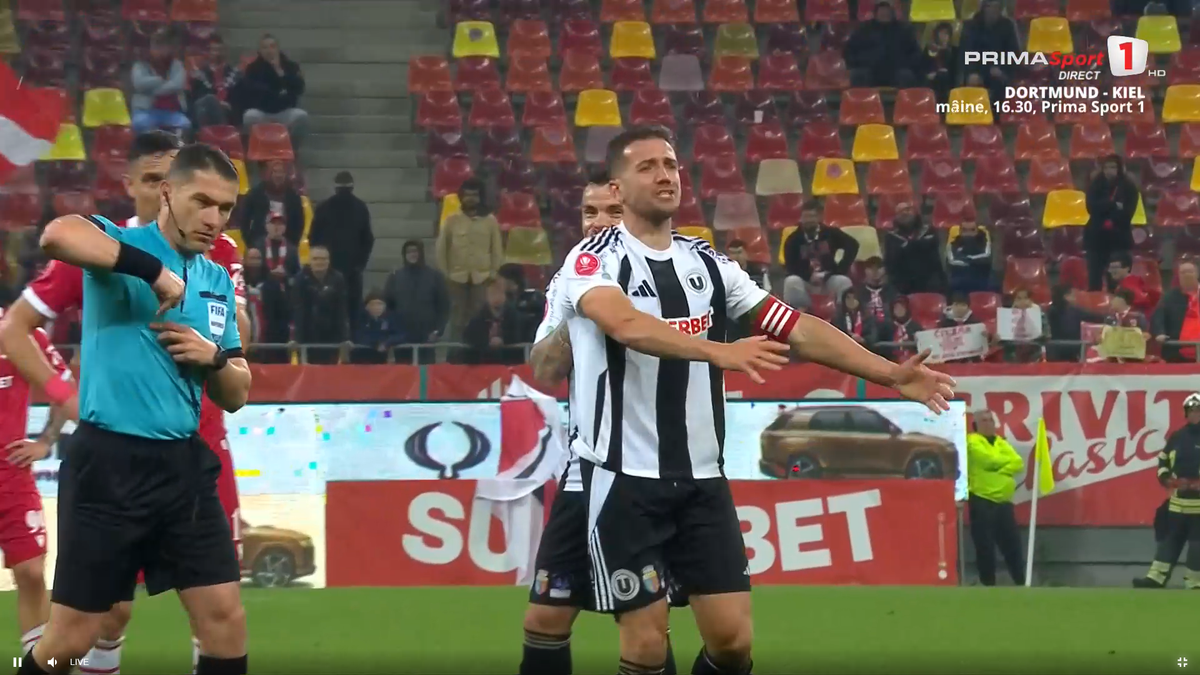 Alex Chipciu, eliminat în Dinamo - U Cluj