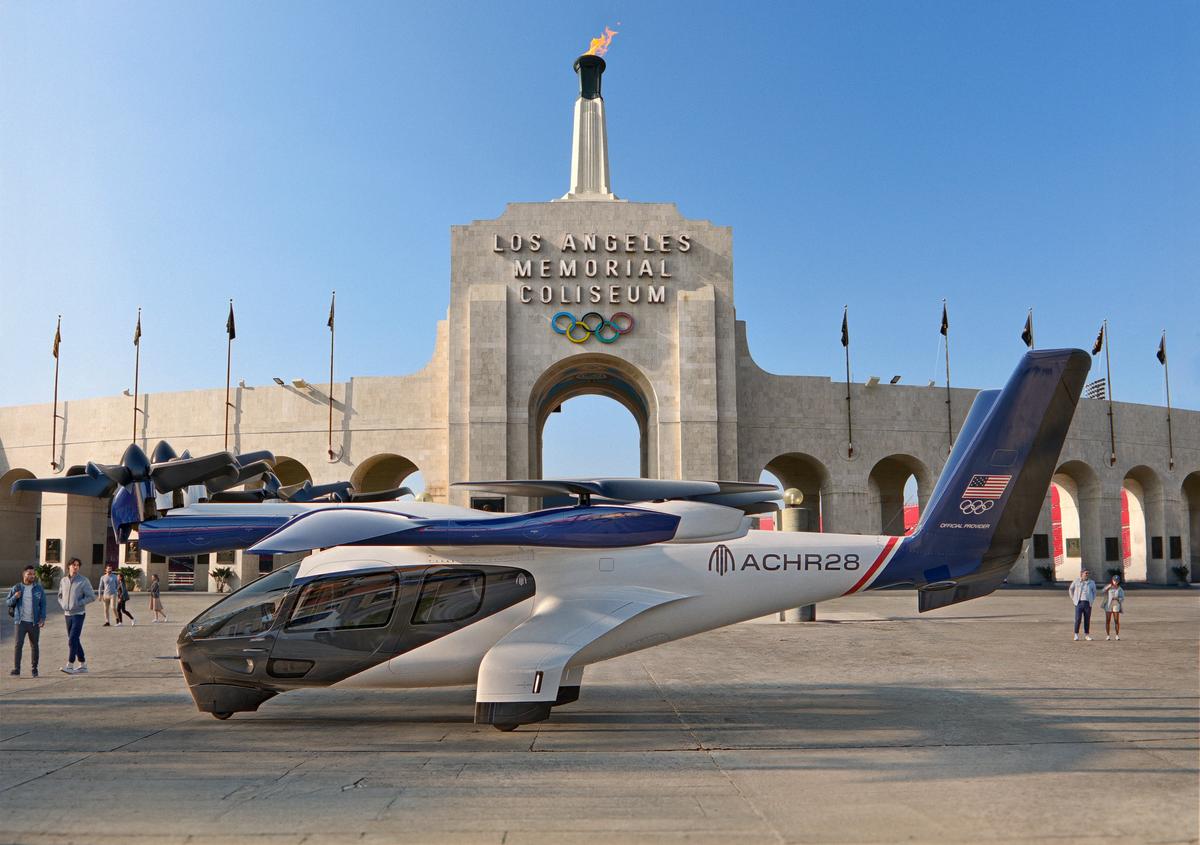 Invenție fabuloasă pregătită pentru Jocurile Olimpice 2028: deplasările la Los Angeles s-ar putea face cu taxiuri aeriene