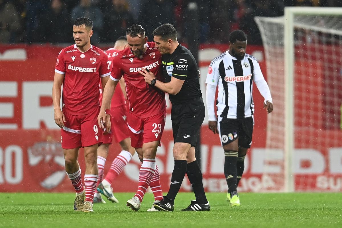 Momente speciale pentru Răzvan Patriche, la ultimul meci la Dinamo