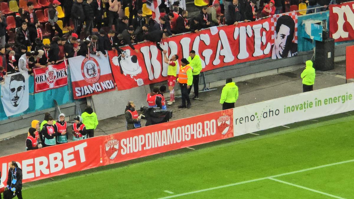 Momente speciale pentru Răzvan Patriche, la ultimul meci la Dinamo