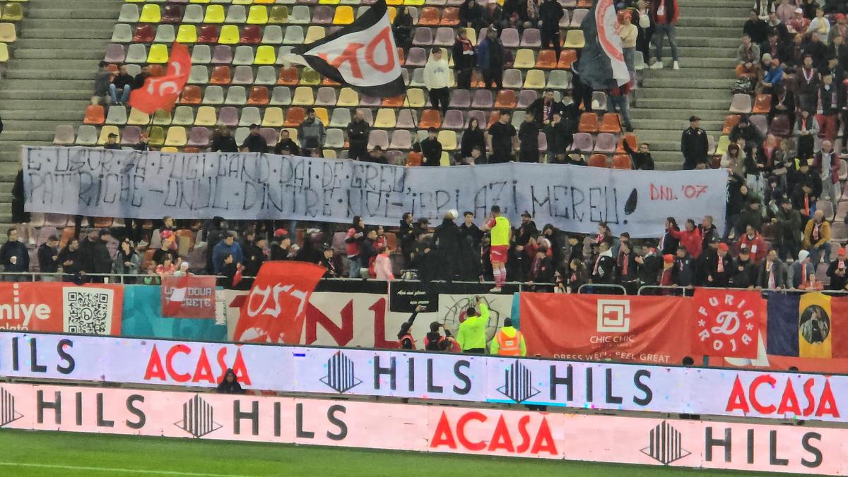 Momente speciale pentru Răzvan Patriche, la ultimul meci la Dinamo