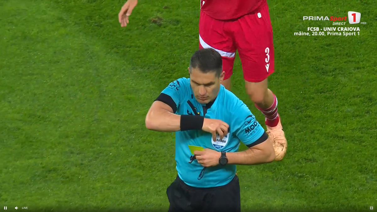 Alex Chipciu, gesturi uluitoare în Dinamo - U Cluj » S-a tăvălit în fața lui Istvan Kovacs, apoi a fost eliminat
