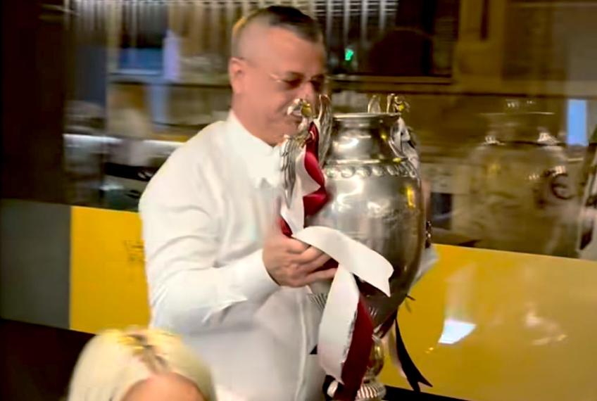 Nelu Varga, patronul CFR-ului, după ce clujenii au câștigat Cupa României