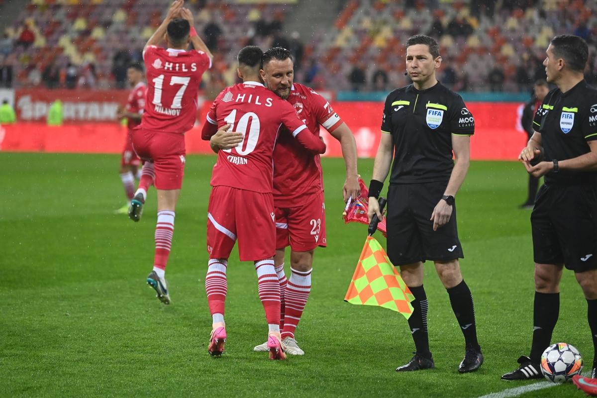 Momente speciale pentru Răzvan Patriche, la ultimul meci la Dinamo